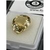 Image 2 : Superb Citrine 10.895ct 17.80 x 13.47 x 8.60mm Pear Cut Loupe Clean  Brazil Untreated