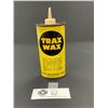 Image 2 : Vintage 4 Ounce Trax Wax Tin