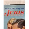 Image 3 : 1960s Jeris Hair Tonic Cardboard Advertising 17 x 22"