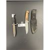 Image 2 : Vintage Boy Scout Knife and Winchester Knife with Sheath