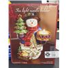 Image 2 : NIB Mr. Clean Auto Dry Kit Plus Tealight Snowman Candle Holder