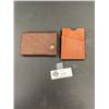 Image 1 : 2 High Quality Leather Minimalist Wallets Retail $55 each Forma Leather .Com and Crazyhorsecraft.com