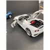 Image 2 : 1:18 Scale White Spider Ferrari and 1:18 Scale Blue BMW Z4