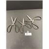 Image 2 : 3 Different Sized Bonsai Scissors Has Japanese Markings on Scissors  - Very Sharp