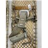 Image 2 : Canadian Lacrosse Aluminum 34" Snowshoes - with Leather Shoe Straps