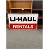 Image 1 : U-Haul Metal Sign Double Sided Both Sides Excellent Condition