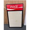 Image 2 : Vintage 17 x 28" Coca Cola Menu Board No Letters