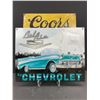 Image 3 : 2 Tin Sign Chev Belair and Coors