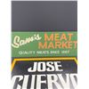 Image 2 : 2 Signs Jose Cuervo and Sam's Meat Market 35" Wide Biggest