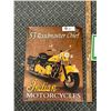 Image 2 : Indian Motorcycle and Steam Whistle Pilsner Tin Signs