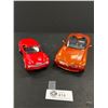 Image 1 : Lot of 2 Diecast Cars 1:24 Scale and 1:25 Scale