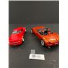 Image 2 : Lot of 2 Diecast Cars 1:24 Scale and 1:25 Scale