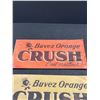 Image 2 : Lot of 2 Vintage Orange Crush Concession Hats In French