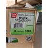 Image 2 : CASE OF 10 X 1/2 PAN HEAD TEK SCREWS