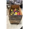 Image 1 : BOX OF AUTO/TRUCK PARTS - SENSORS, SENDING UNITS, WIRED PLUGS