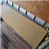 Image 8 : 4 WOODEN FOLDING LEG TABLES