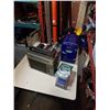 Image 1 : BEER SIGN, DIECAST MALIBU COOLER, NEXXTECH RADIO AND MORE