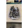 Image 1 : BIN OF SNAP ON AND MAC SOCKETS