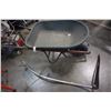 Image 8 : GREEN WHEELBARROW AND SCYTHE