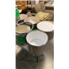 Image 2 : 9 small cardboard barrels with lockable lids