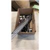 Image 2 : 2 BINS AND 2 BOXES OF HILTI ANCHORS, LARGE FASTENERS AND WRENCHES
