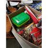 Image 2 : TOTE AND BOX OF KIDS TOYS AND ESTATE GOODS