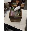 Image 1 : BOX OF VASES AND OTHER COLLECTIBLES