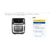 Image 1 : Bella Pro Manual Air Fryer Pizza Oven with Rotisserie - 12L - Stainless Steel tested working Retail 