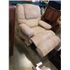 Image 2 : BEIGE MICROFIBER RECLINER ARMCHAIR - MASSAGE FUNCTION, NO CORD