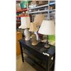 Image 1 : 4 TABLE LAMPS