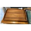 Image 2 : TEAK SERVING TRAY, BEV DOOLITTLE HARDCOVER BOOK, CONCRETE FORMING BOOK