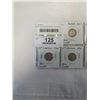Image 2 : 7 CANADIAN KING GEORGE V SILVER WAR-TIME 10 CENT 1937-1943  .800 SILVER