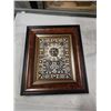 Image 2 : JEWELRY BOX AND HAND PAINTED CLOCK