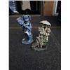 Image 1 : 3 CHILD GARDEN FIGURES