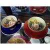 Image 2 : 4 AYNSLEY CUPS AND SAUCERS AND AYNSLEY CHINA CUP