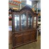 Image 1 : 2 PIECE CHINA CABINET MADE IN MALAYSIA
