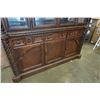 Image 2 : 2 PIECE CHINA CABINET MADE IN MALAYSIA