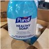 Image 6 : 4 CASES OF PURELL HEALTHY SOAP HIGH PERFORMANCE FOAM SOAP - 16 BOTTLES TOTAL
