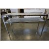 Image 2 : BOUCLAIR GREY AND CHROME HALL TABLE