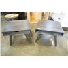 Image 1 : PAIR OF MODERN ENDTABLES
