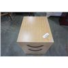 Image 2 : 2 DRAWER WOODEN FILING CABINET