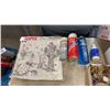 Image 2 : BOX OF CRAFT SUPPLIES