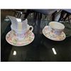 Image 2 : ROYAL DOULTON EXPRESSIONS BLOOMS 4 PLACE SETTING - 20 PIECES, CUPS AND SAUCERS, PLATES AND BOWLS