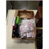 Image 2 : 2 TRAYS OF COLLECTABLES, JEWELRY TIN, JEWELRY BOX