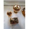 Image 2 : 3 ROYAL WINTON GRIMWADES GOLD TONE LIDDED DISHES