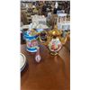 Image 2 : LOT OF ASSORTED LOVE STORY CHINA, GOLD TEAPOT AND LIDDED ITALIAN DISH