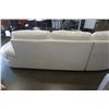 Image 8 : MODERN WHITE LEATHER SECTIONAL SOFA