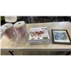Image 1 : SAFE REST FULL MATTRESS PROTECTER, 2 ROLLS OF BULK FOOD BAGS AND VINTAGE HUDSONS BAY CO PRINT