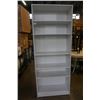 Image 1 : WHITE BOOKSHELF 80 INCHES TALL