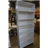 Image 1 : WHITE BOOKSHELF 80 INCHES TALL